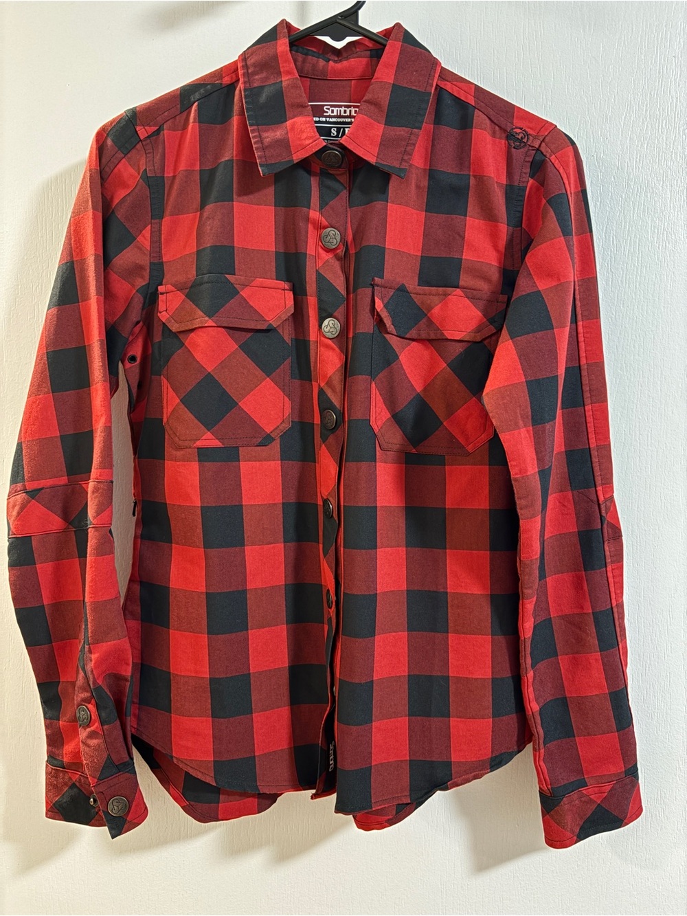Sombrio S/P Women’s MTB Snap Button Plaid Shirt